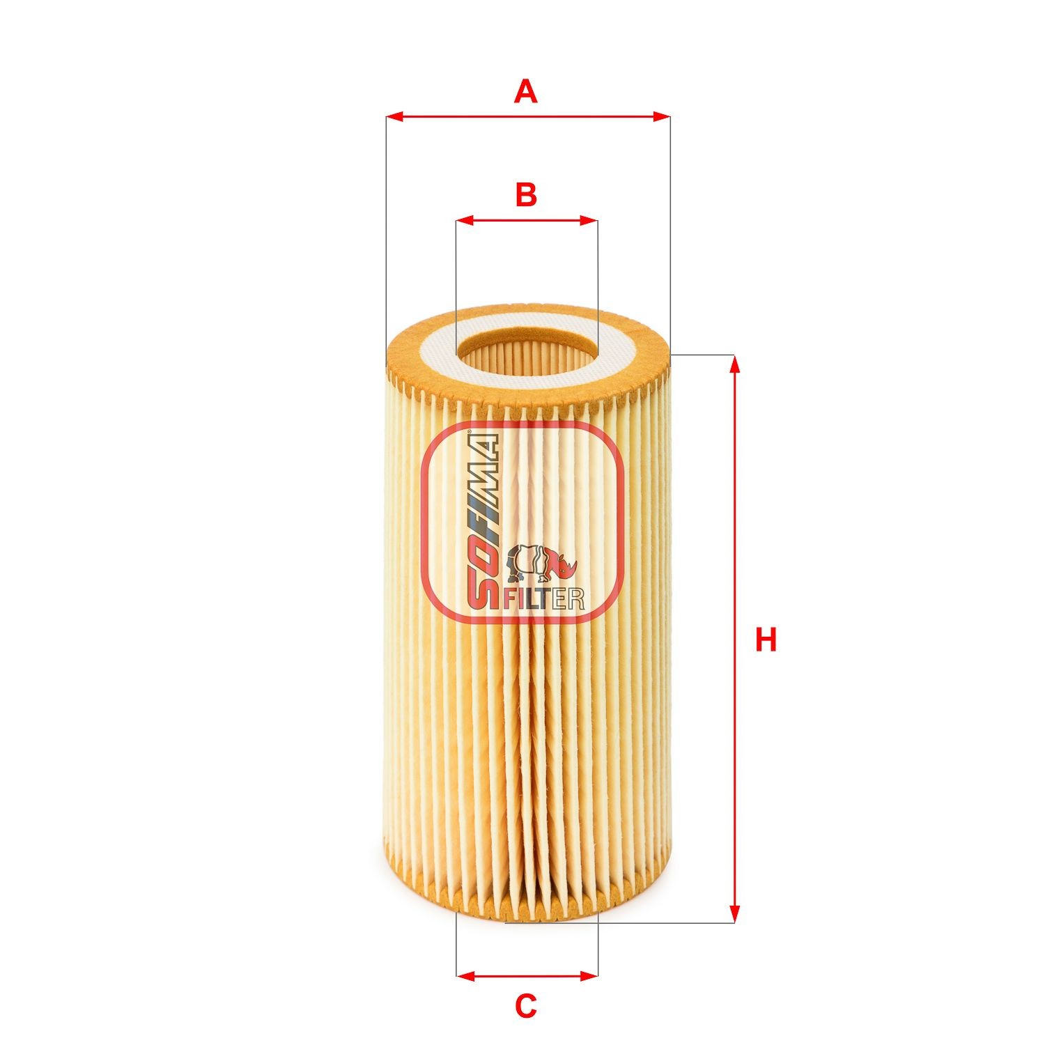 SOFIMA S 5001 PE: Õlifilter