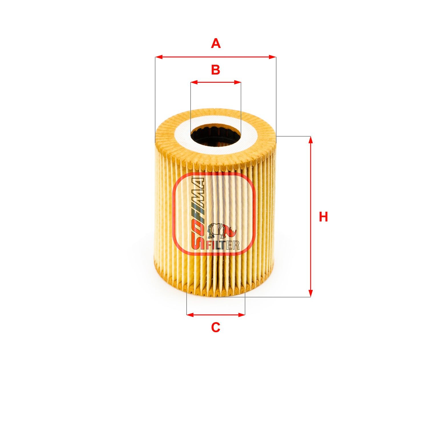 SOFIMA S 5030 PE: Õlifilter