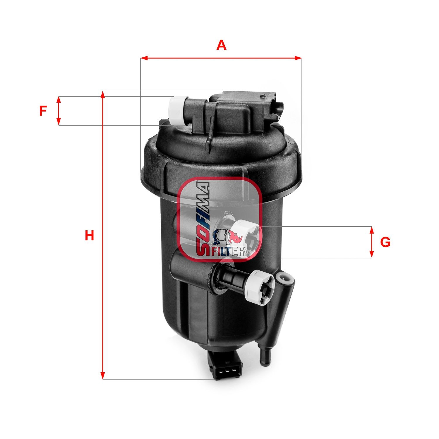 SOFIMA S 5108 GC: Kütusefilter
