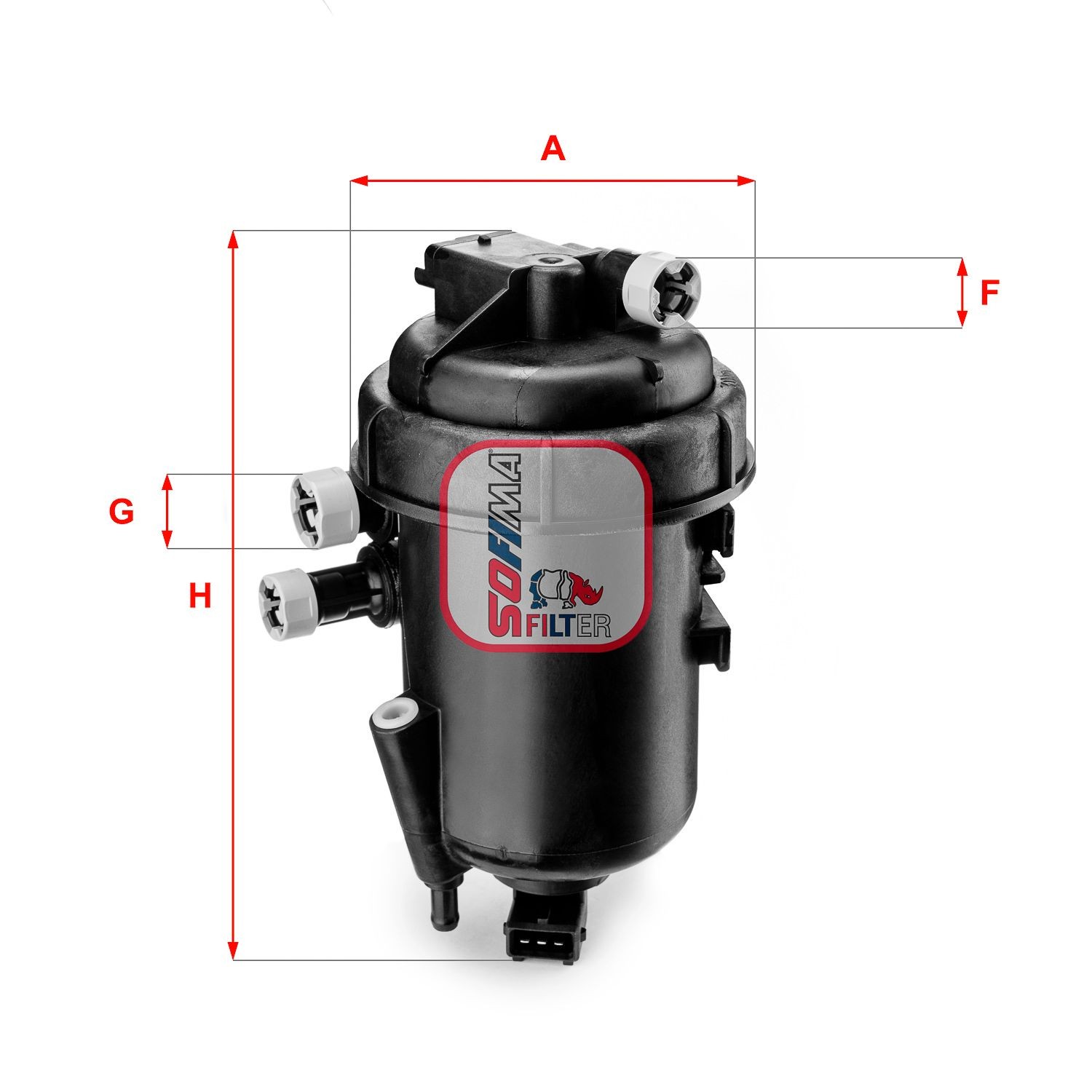 SOFIMA S 5112 GC: Kütusefilter