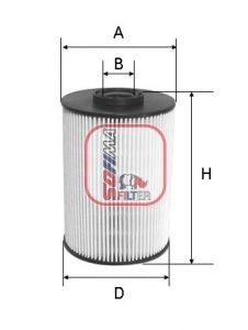 SOFIMA S 6037 NE: Kütusefilter