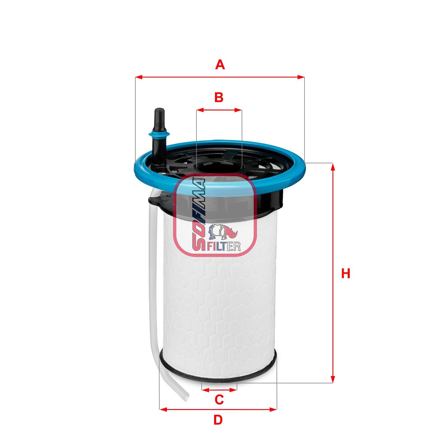 SOFIMA S 6052 NE: Kütusefilter