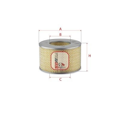 SOFIMA S 6340 A: Gaisa filtrs