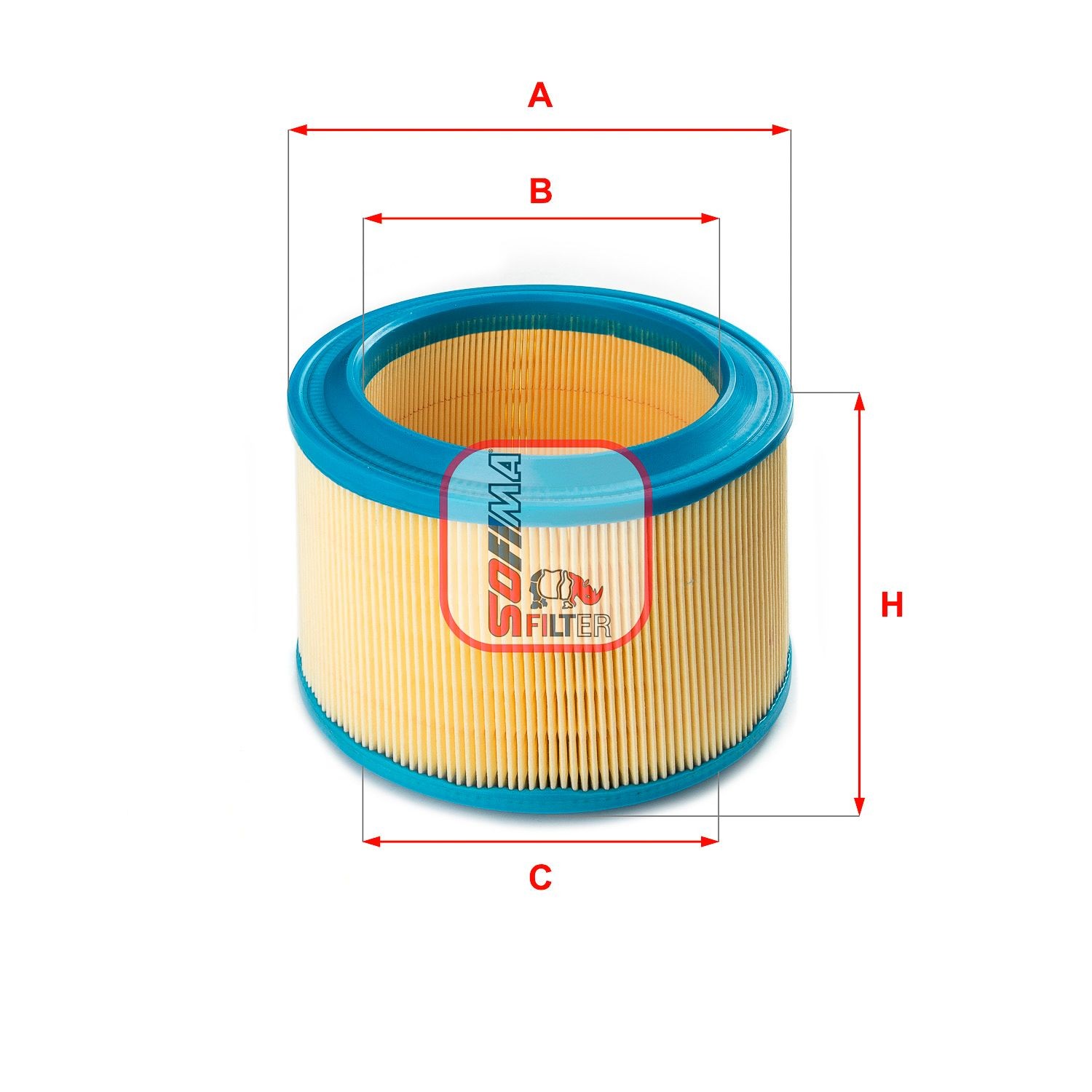SOFIMA S 7239 A: Gaisa filtrs