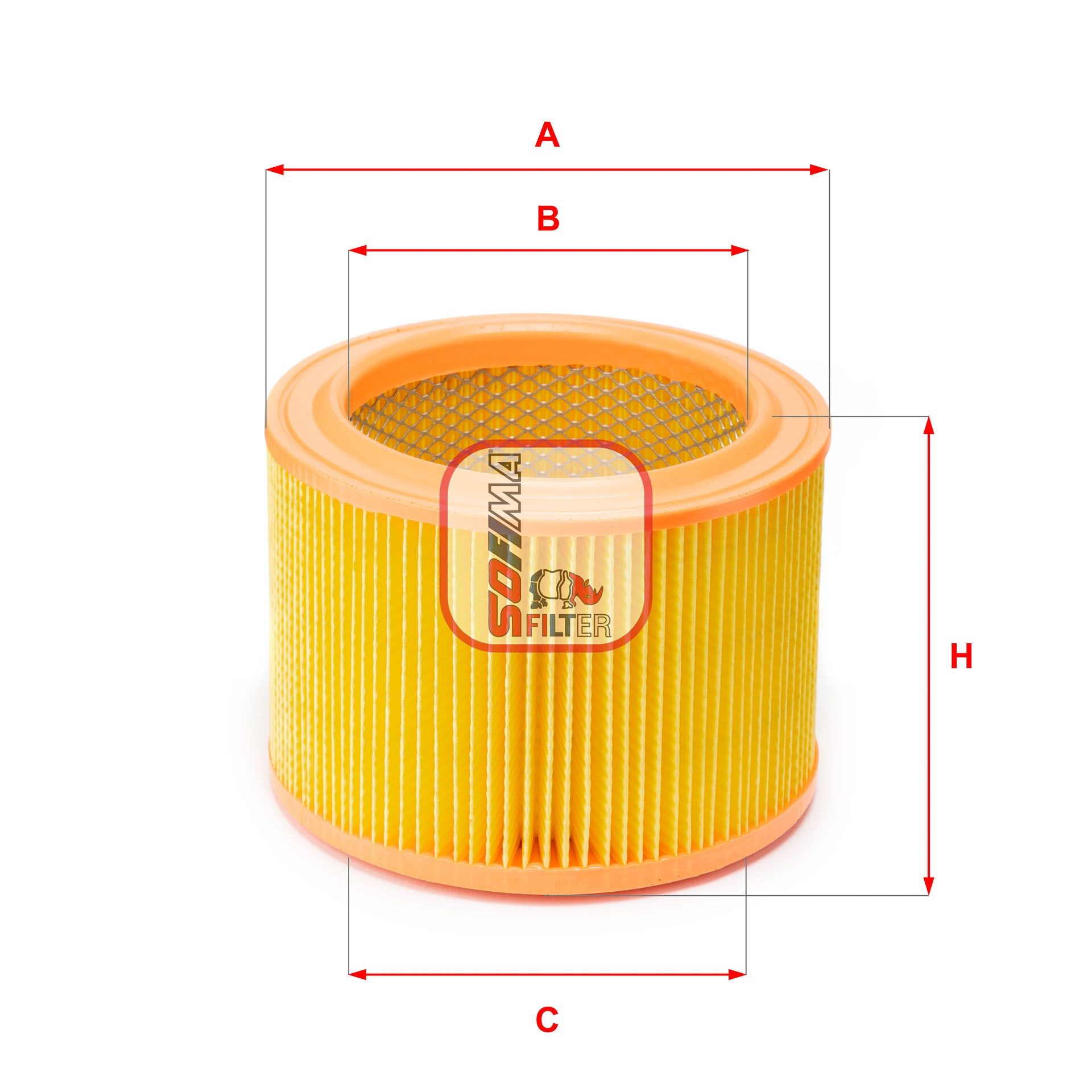 SOFIMA S 7271 A: Õhufilter