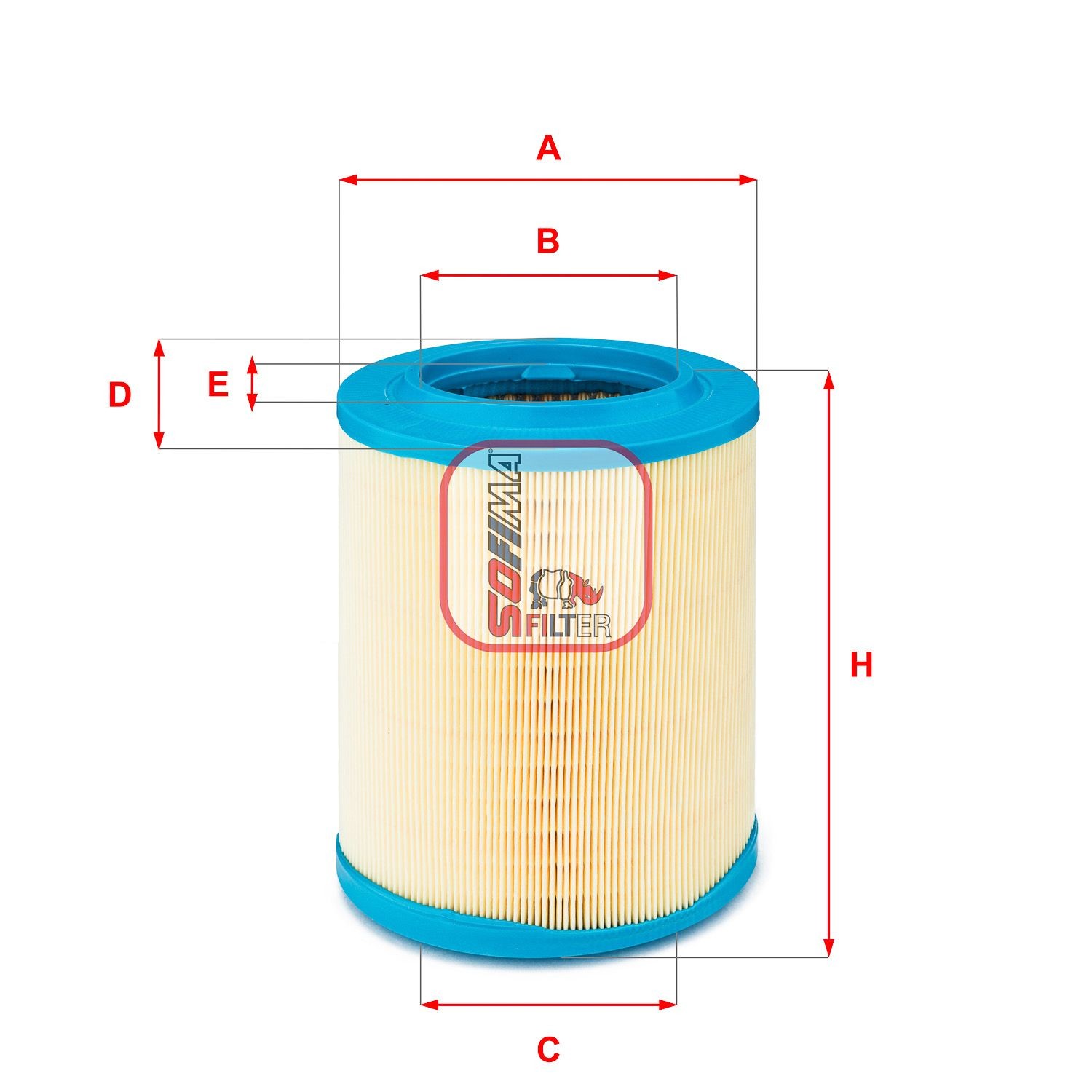 SOFIMA S 7606 A: Õhufilter
