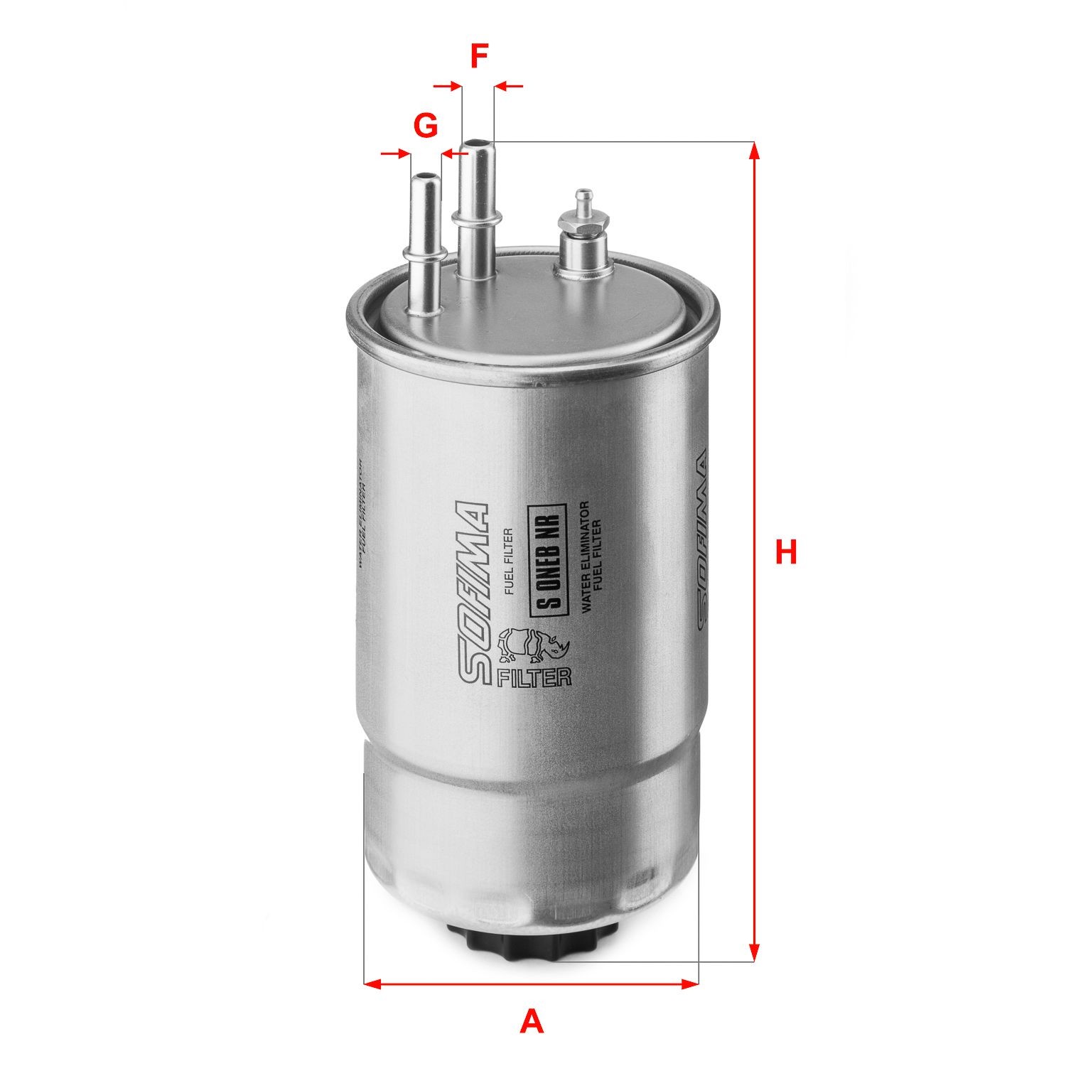 SOFIMA S ONEB NR: Degvielas filtrs
