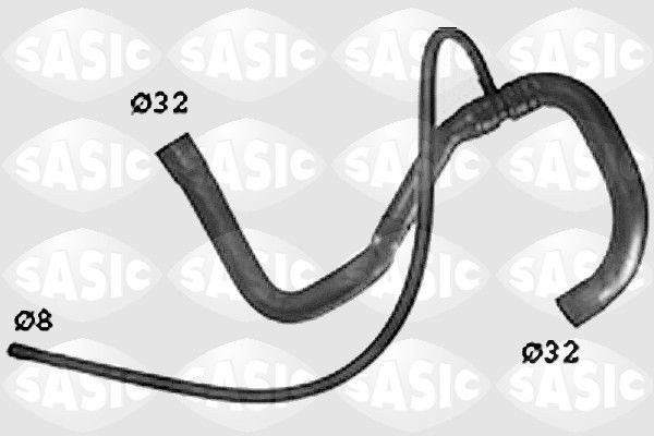 SASIC SWH6802: Kylarslang Höger upptill