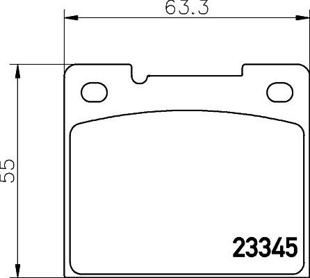MINTEX MDB1723: Piduriklotsid