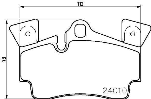MINTEX MDB2742: Piduriklotsid vastukaaluga