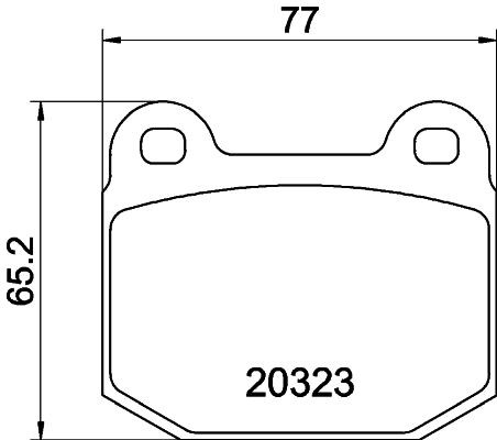 MINTEX MDB1099: Piduriklotsid