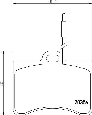 MINTEX MDB1101: Plaquettes de frein