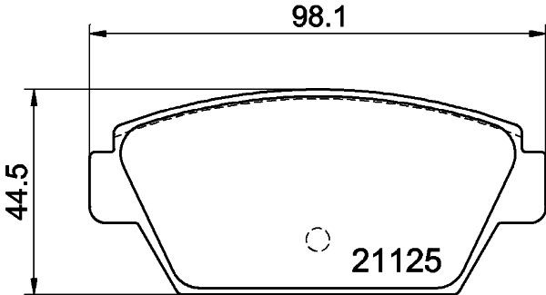 MINTEX MDB1313: Plăcuțe de frână