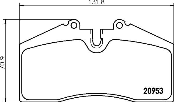 MINTEX MDB1457: Piduriklotsid