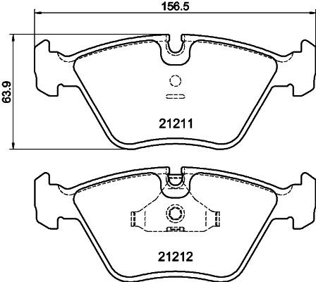 MINTEX MDB1878: Piduriklotsid