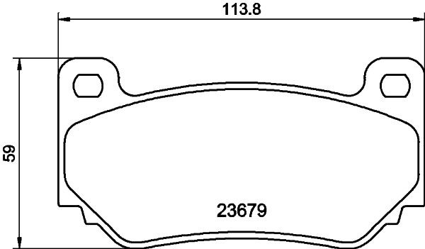 MINTEX MDB2176: Plăcuțe de frână