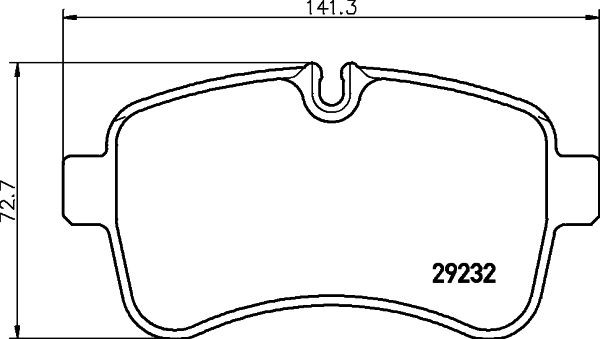MINTEX MDB2908: Piduriklotsid koos pidurisadula kruvidega