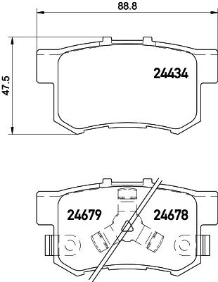 MINTEX MDB2959: Piduriklotsid