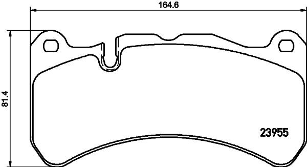 MINTEX MDB3115: Piduriklotsid