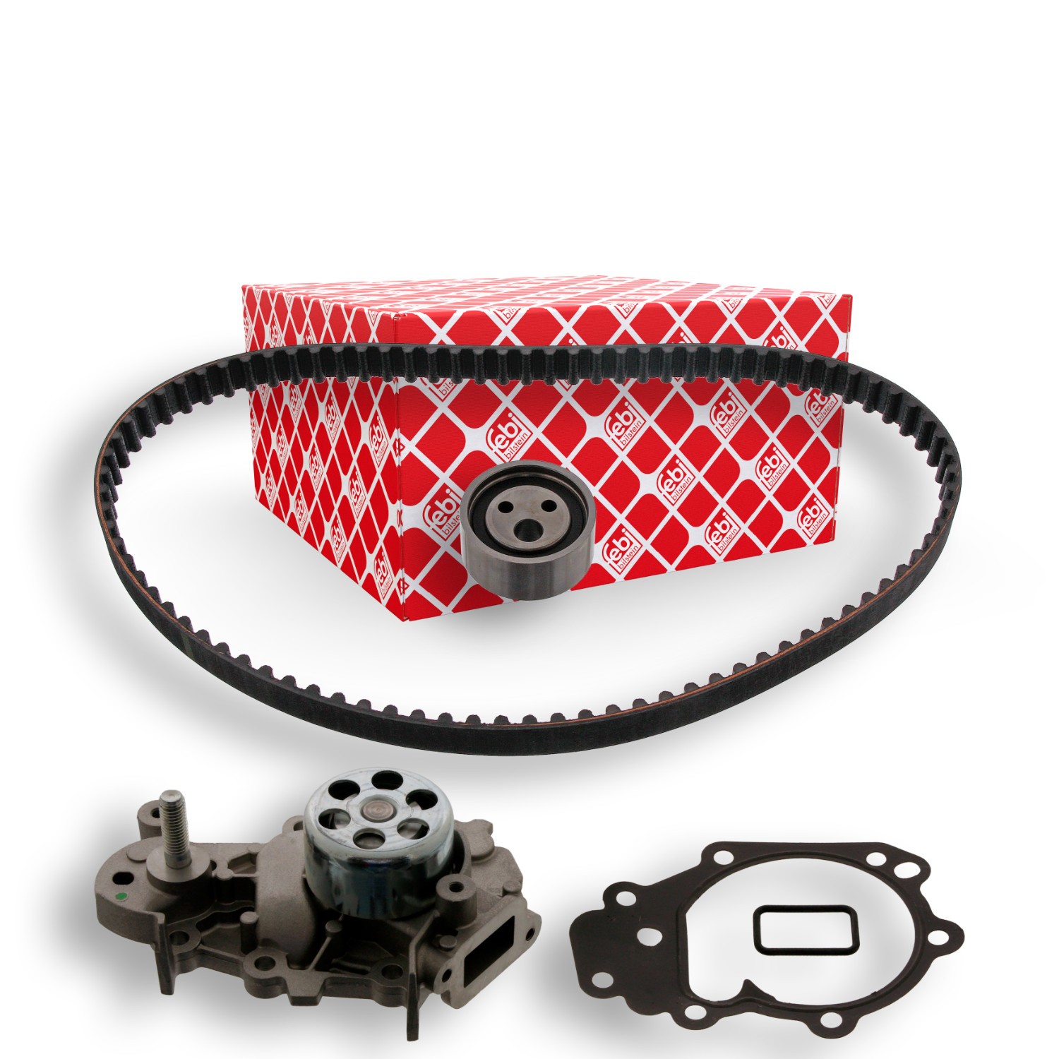FEBI BILSTEIN 45102: Ūdenssūknis + Zobsiksnas komplekts Zobu skaits: 87, Platums: 17mm, ar ūdenssūkni