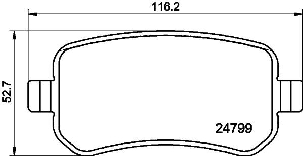 MINTEX MDB2380: Kit pastiglie freni