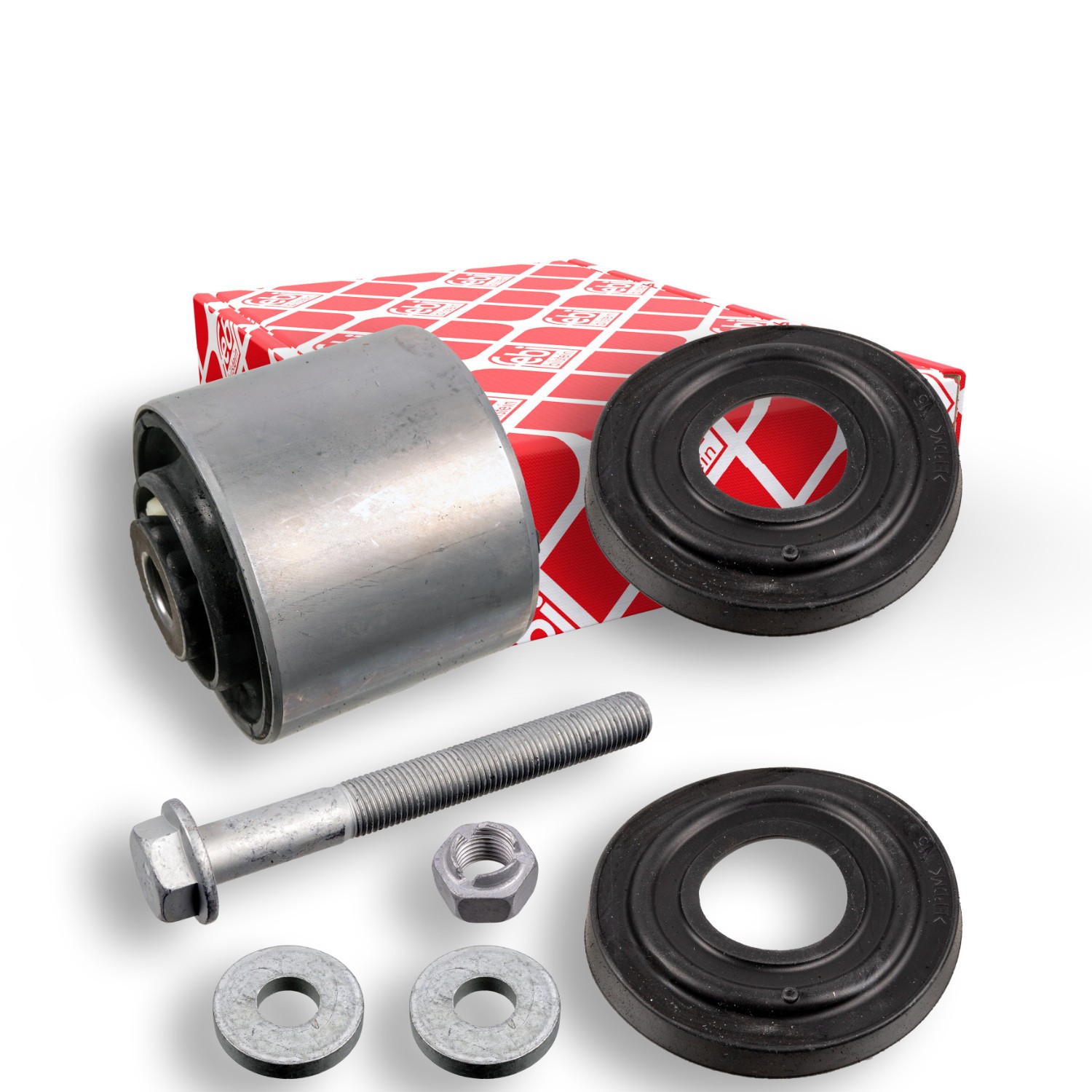 FEBI BILSTEIN 44988: Kit de montare, braț Axa fata stanga, Axa fata dreapta, cu material de prindere