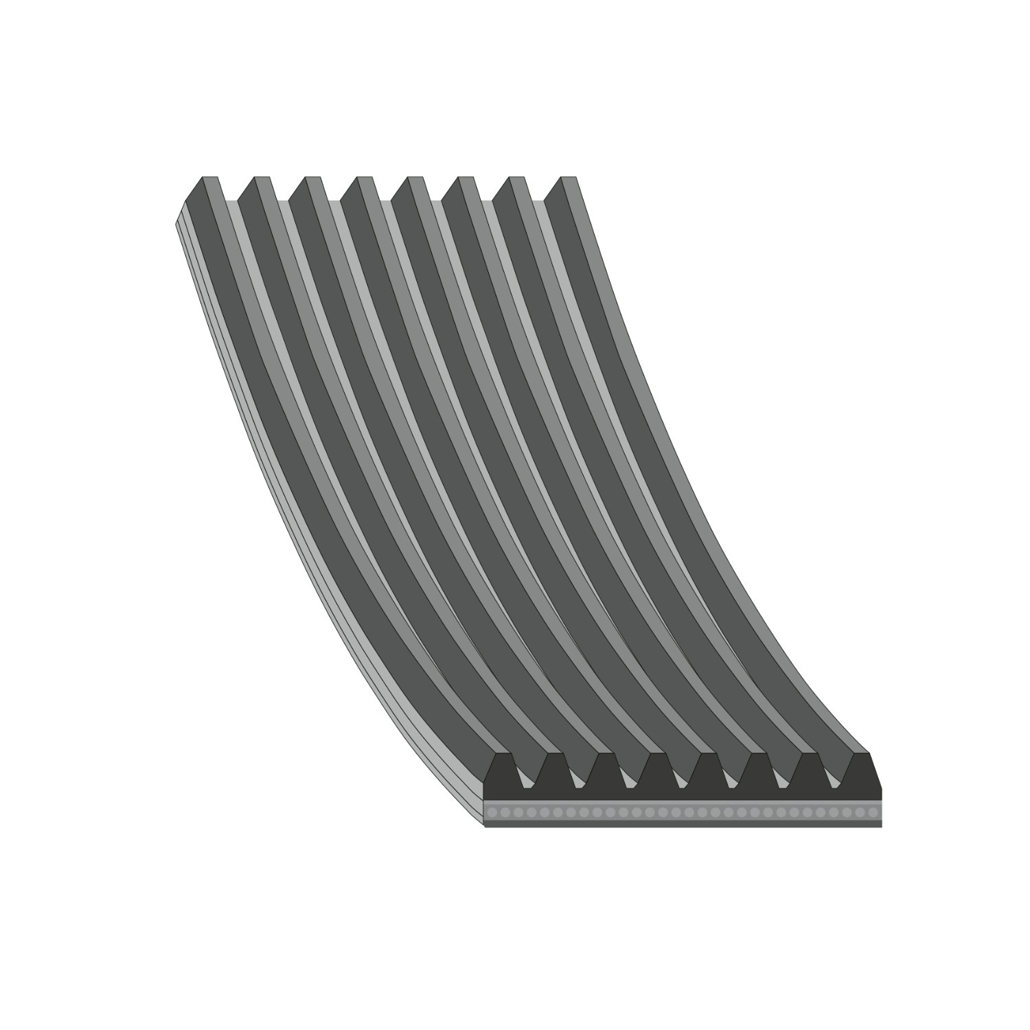 FEBI BILSTEIN 45202: Soonrihm 900mm, Ribide arv: 8