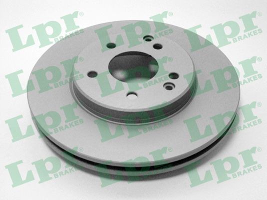 LPR M2601VR: Piduriketas TOTAL COATED Ø: 288mm, sisemine õhutus, Ø: 288mm, kaetud