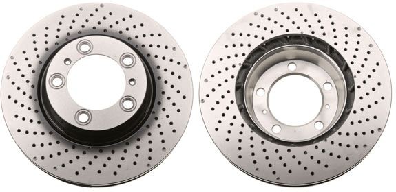 TRW DF6464S: Piduriketas TRW SINGLE Ø: 330mm, piludega/augustatud, Ø: 330mm, värvitud