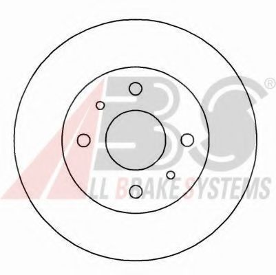 A.B.S. 15027: Piduriketas Ø: 251mm, täis