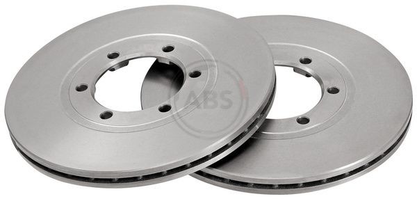 A.B.S. 15562: Piduriketas Ø: 256mm, õhutusega, Ø: 256mm