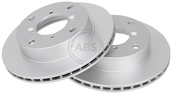A.B.S. 15992: Piduriketas Ø: 231mm, õhutusega, Ø: 231mm, kaetud