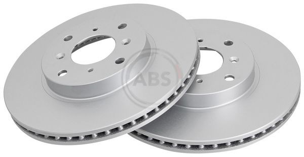 A.B.S. 16172: Disc de frână Ř: 282mm, ventilat, Ř: 282mm, acoperit (cu un strat protector)