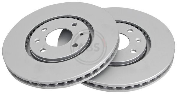 A.B.S. 16649: Piduriketas Ø: 283mm, õhutusega, Ø: 283mm