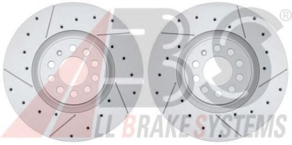 A.B.S. 17058S: Piduriketas COATED Ø: 312mm, piludega/augustatud, Ø: 312mm