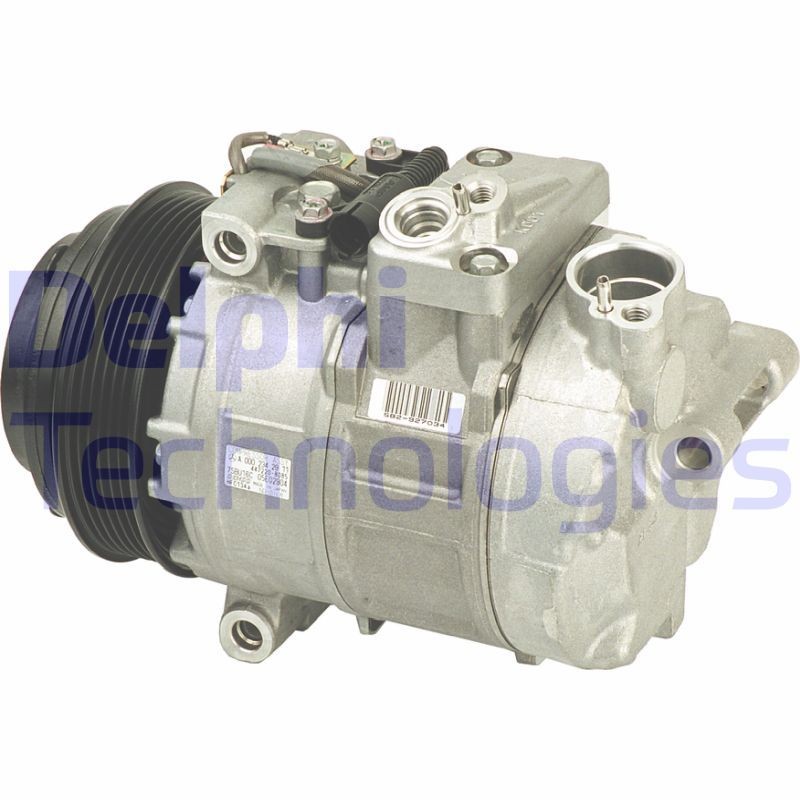 DELPHI TSP0155083: AC-kompressor med PAG-kompressorlje