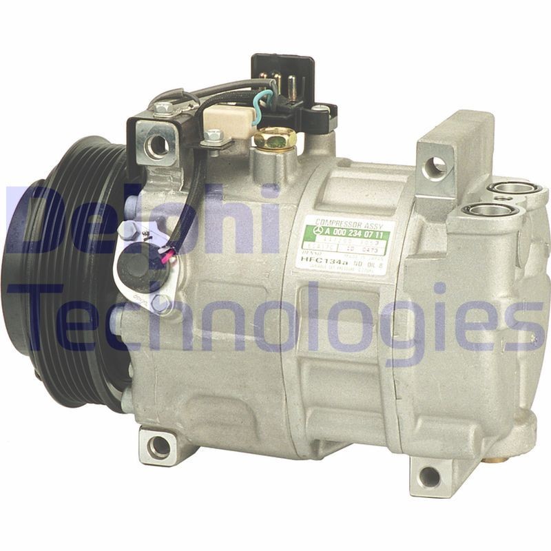 DELPHI TSP0155066: Compressore aria condizionata con olio compressore-PAG