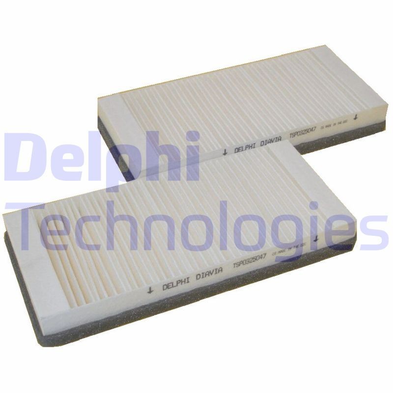 DELPHI TSP0325047: Filter, salongiõhk Tolmufilter