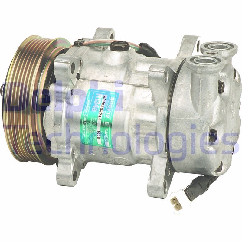 DELPHI TSP0155242: Compresseur de climatisation avec huile compresseur-PAG