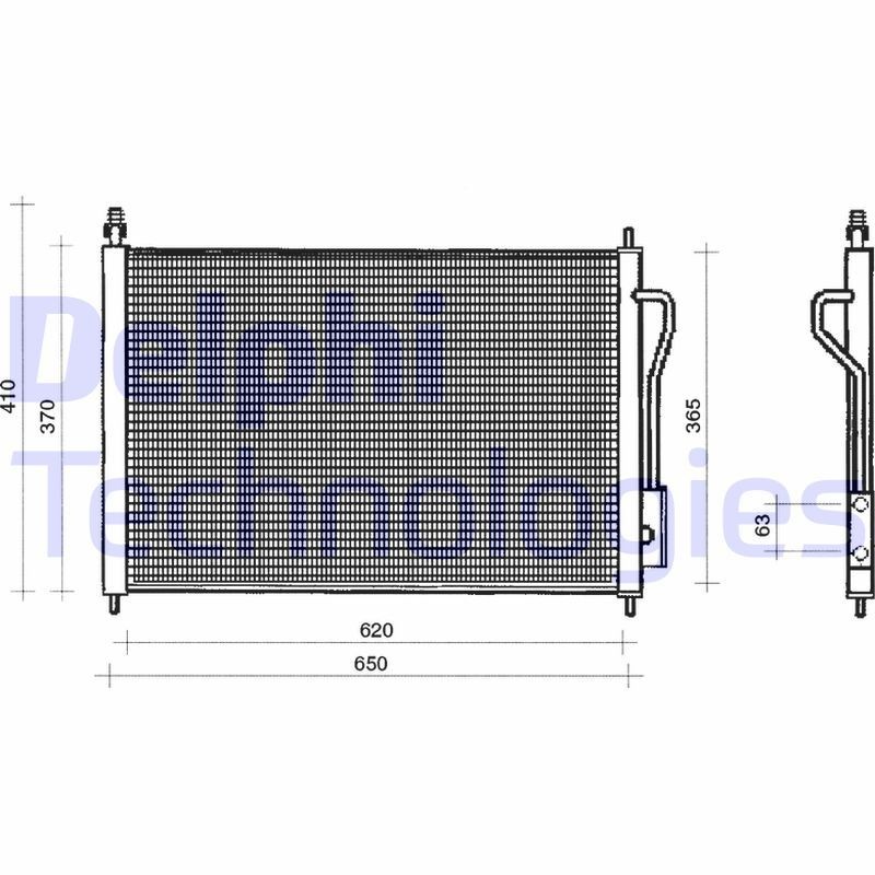 DELPHI TSP0225218: Kondensaator, kliimaseade 15mm