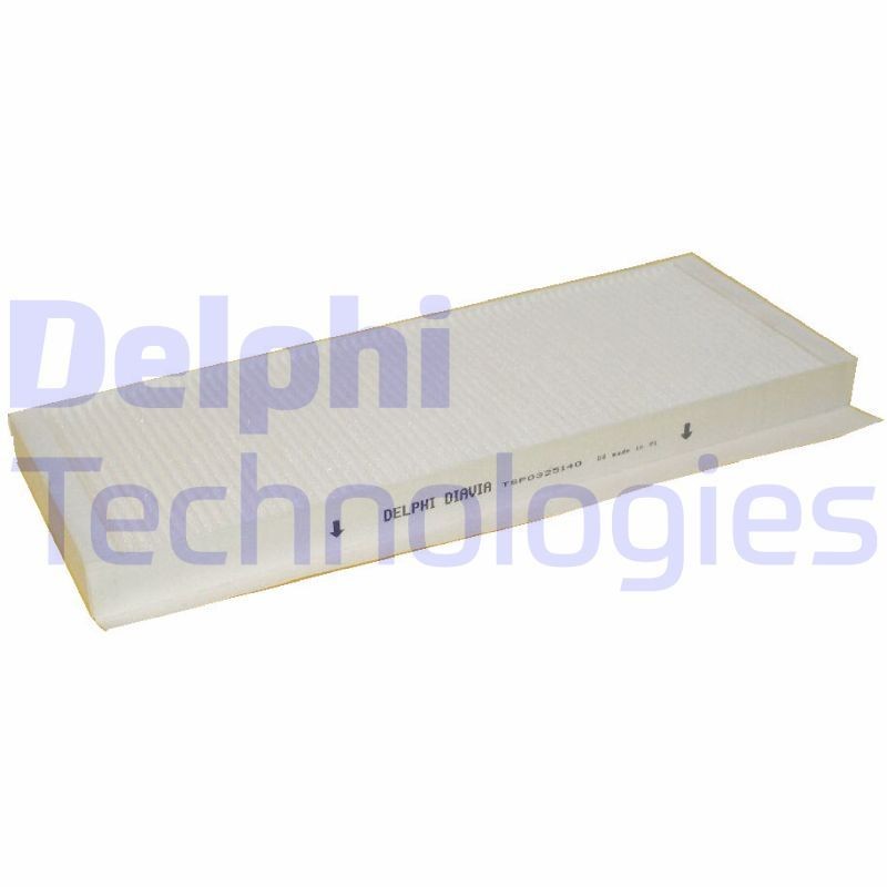DELPHI TSP0325140: Filtro, ar do habitáculo Filtro de pólen