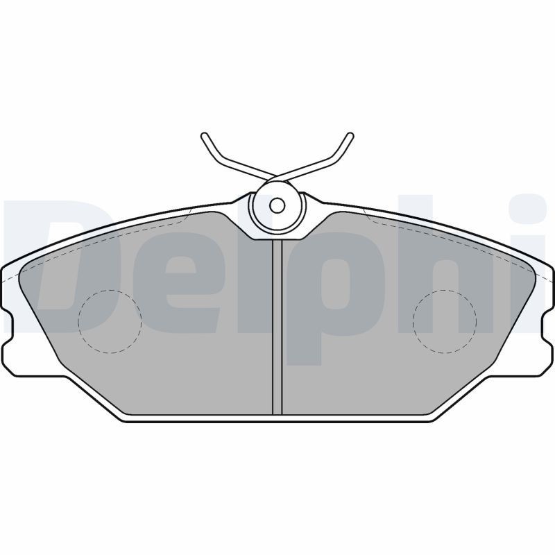 DELPHI LP1524: Piduriklotsid ilma lisavarustuseta