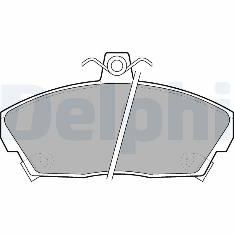 DELPHI LP619: Piduriklotsid ilma lisavarustuseta