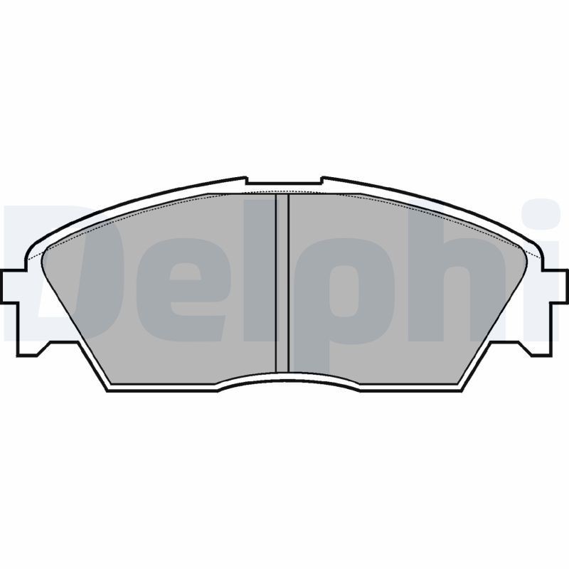 DELPHI LP628: Piduriklotsid ilma lisavarustuseta