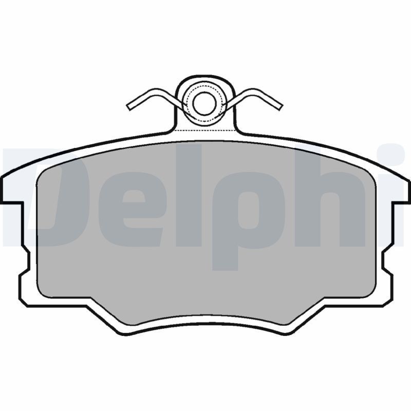 DELPHI LP453: Piduriklotsid ilma lisavarustuseta