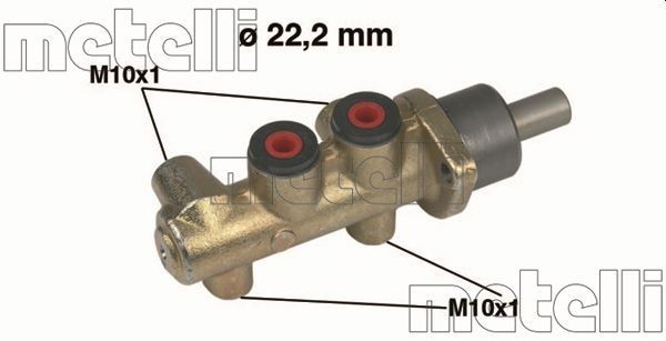 METELLI 05-0217: Pompa centrala, frana