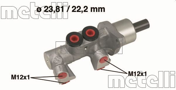 METELLI 05-0564: Pompa centrala, frana