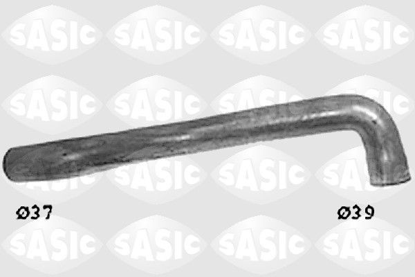 SASIC SWH6626: Furtun radiator superior dreapta