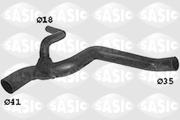 SASIC SWH6741: Jahutusvoolik vasakul all