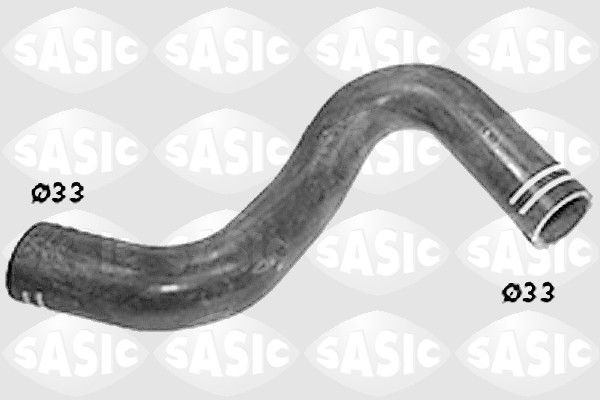 SASIC SWH6645: Furtun radiator superior dreapta